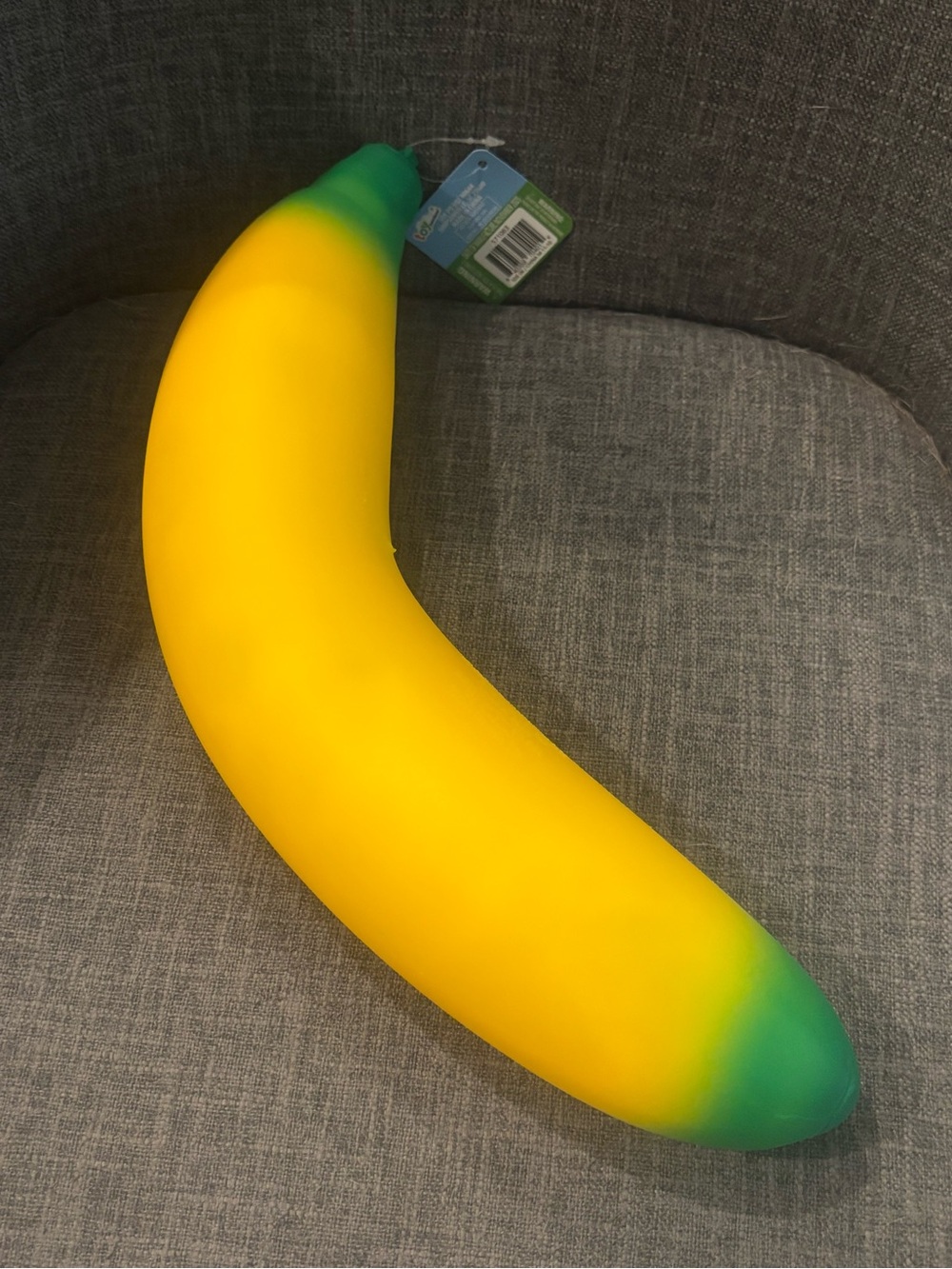 Sunny Days Squeezy Banana Shaped Fidget Toy Brand New